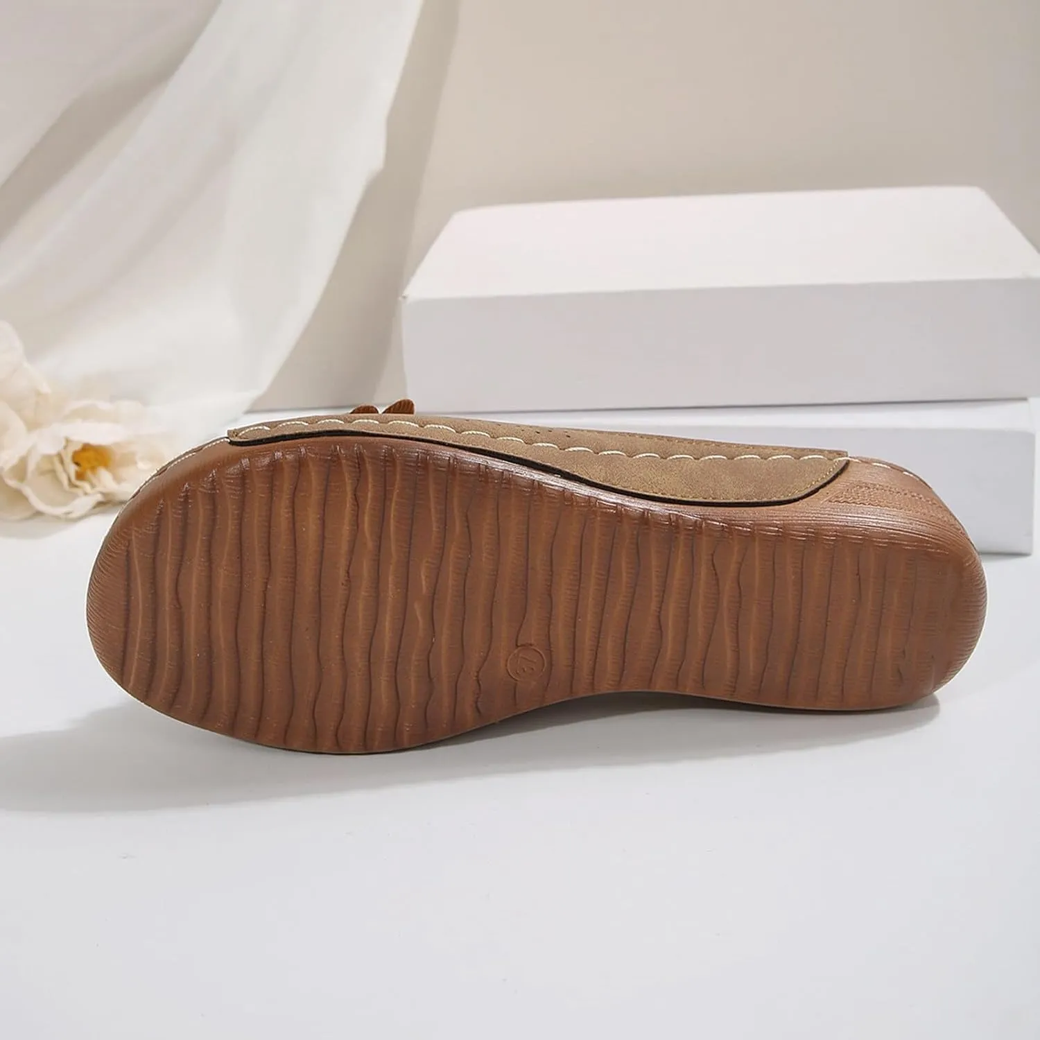 Orthopedic Sandals for Women 2025 New Chic Flower Orthotic Sandal Arch Support Boho Beach Slides Fish Mouth Open Toe Wedge Platform Comfortable Low Heel Hollow Out Slippers for Dressy Casual Wear