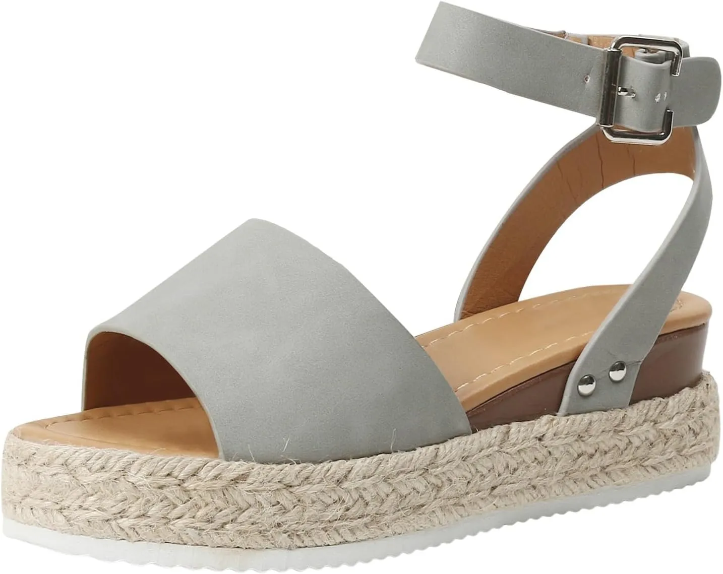 Orthopedic Wedge Sandals for Women Summer Dressy 2025 Women's Pretty Buckle Ankle Sandal Casual Open Strap Wedge Arch Support Sandals for Boho Vacation Party