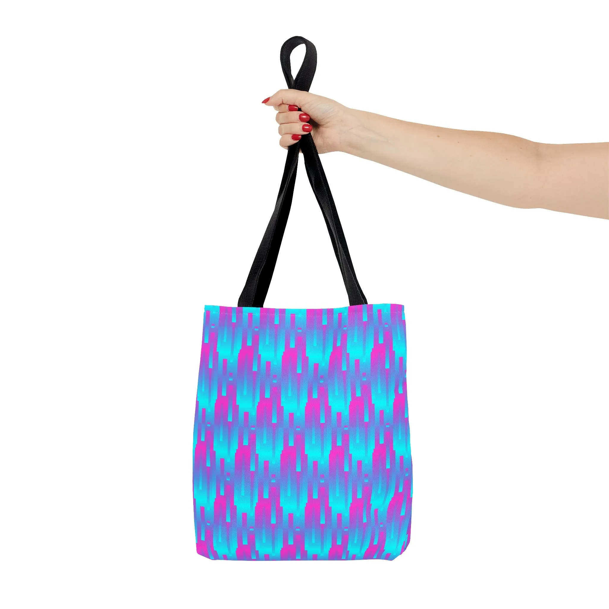 Pink & Blue LinesBaby Blue-Tote Bag (AOP)