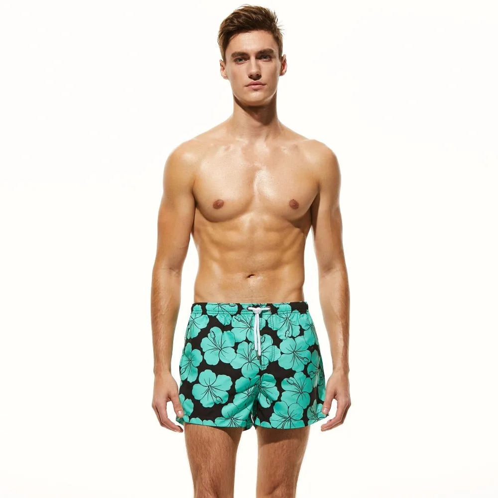 Plant Printed Swimwear