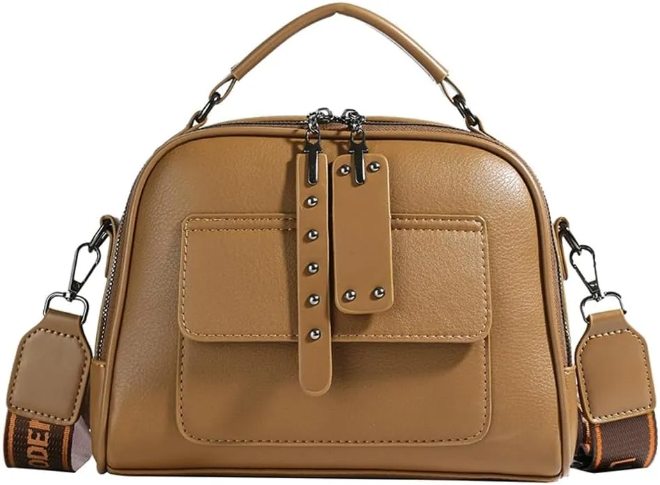 PU Leather Purses and Handbags for Women Designer Shoulder Bag Top Handle Handbag Designer Satchel Purse with Strap