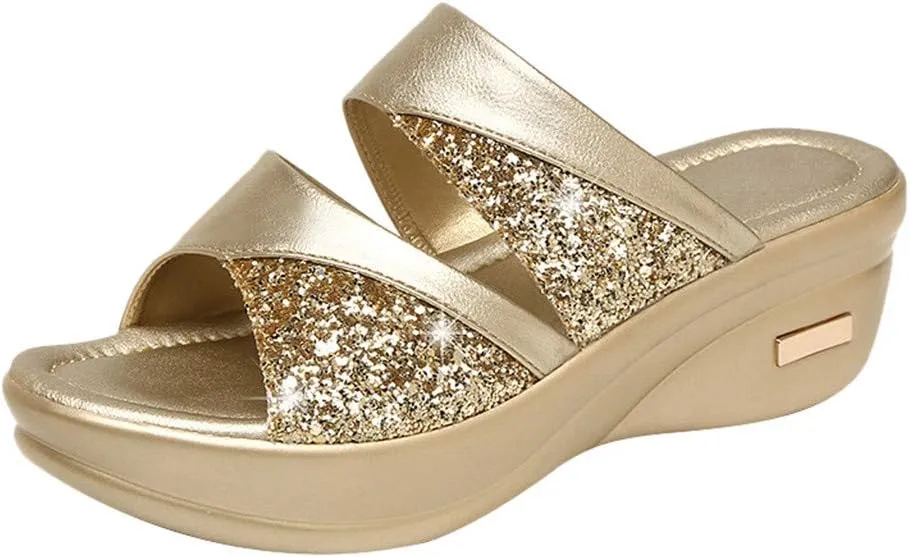 Sandals Wedge for Women Wedge Sandals for Women Soft Dressy Sandal for Womens 2025 Summer Shoes for Womens 2025