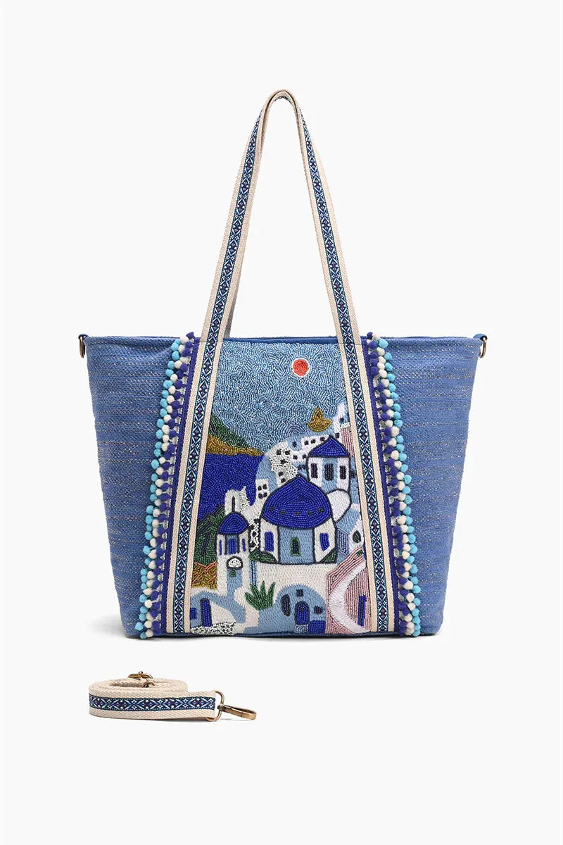 Santorini Sky Tote
