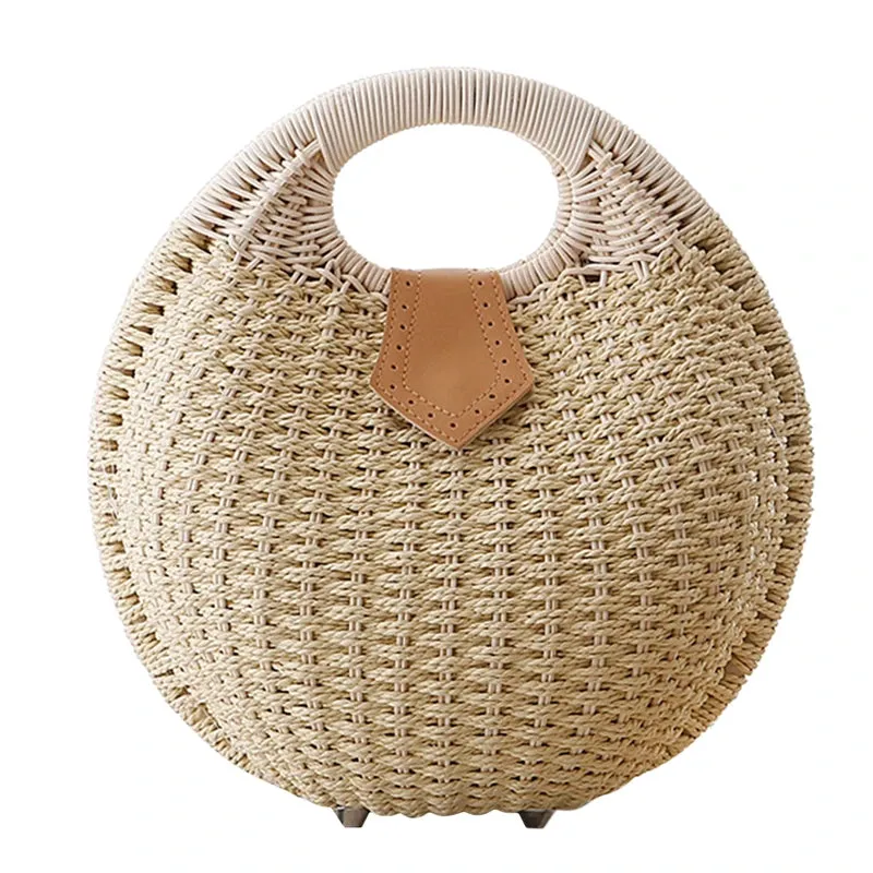 Shell Cute Casual Round Beach Bag