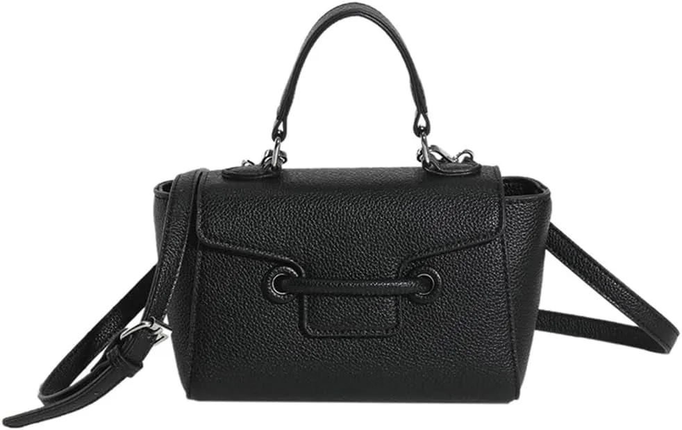 Small Crossbody Bags for Women Vintage Clutch Purses Y2k Shoulder Bag Cute PU Leather Handbag Designed Satchel