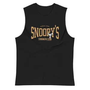 Snoopy's Strength Club Muscle Shirt