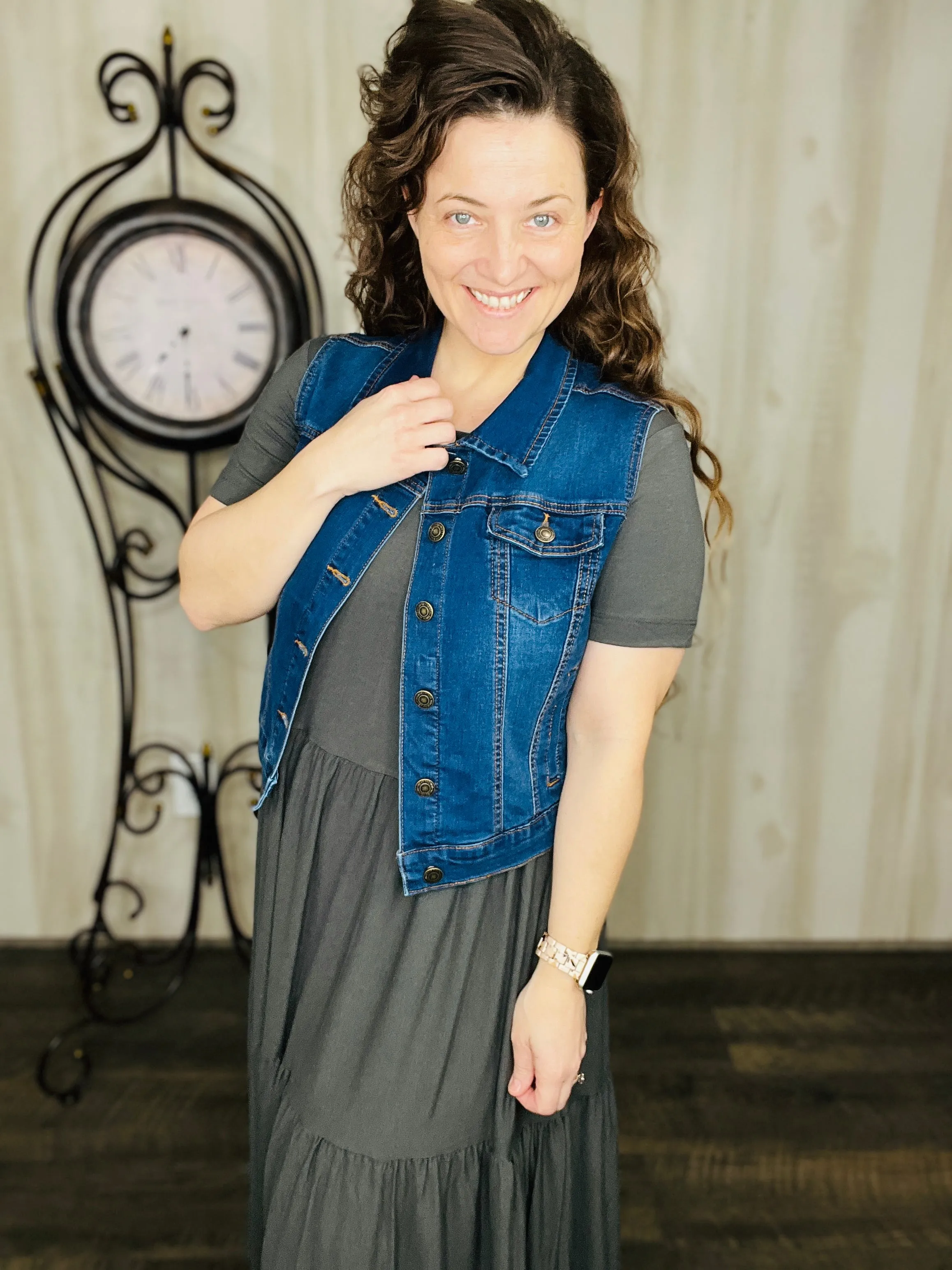 Spring Into Comfort Maxi Dress- Ash Grey