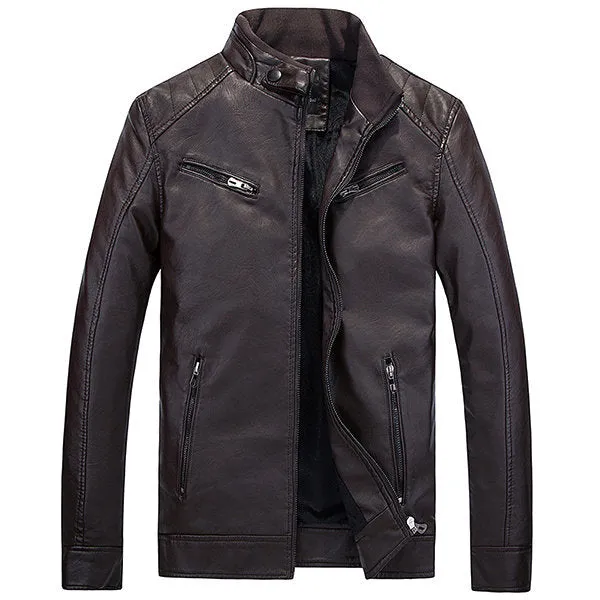 Thick PU Leather Jackets