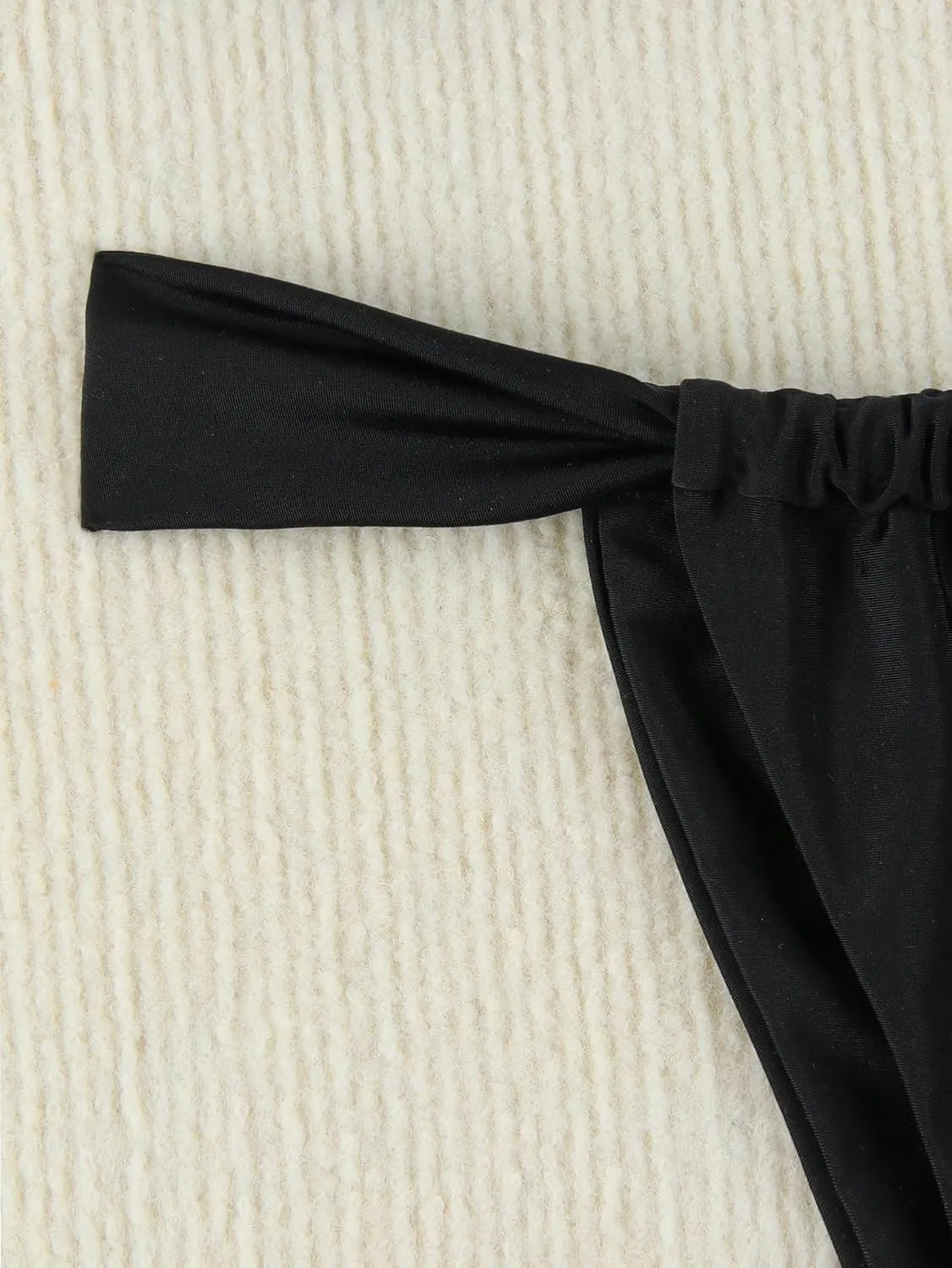 Women's Bandeau Strapless Bikini Sets Sexy Brazilian Swimsuits 2 Pieces