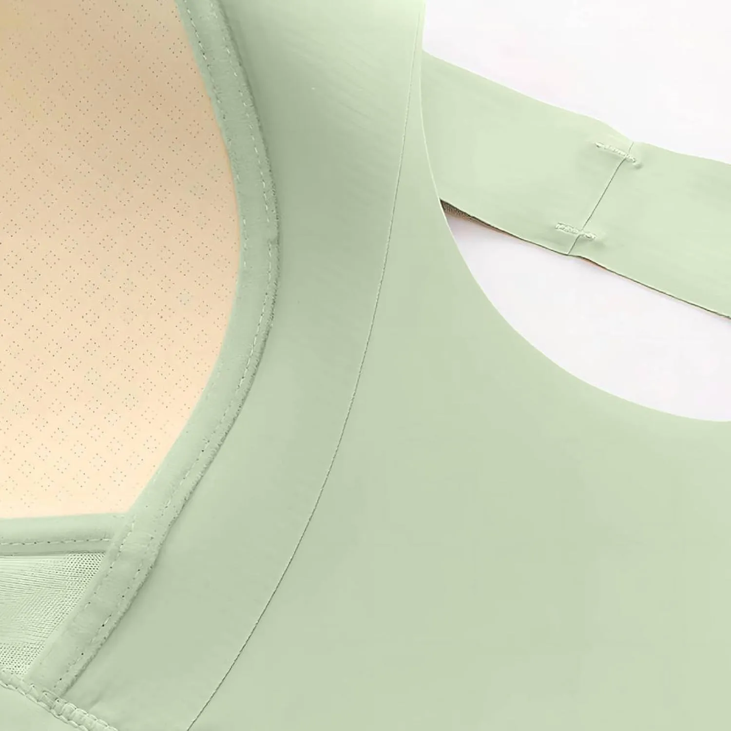 Women's Front Closure Bras, Post Surgery Compression Bra Front Closure Bra with Adjustable Straps Wirefree Bra