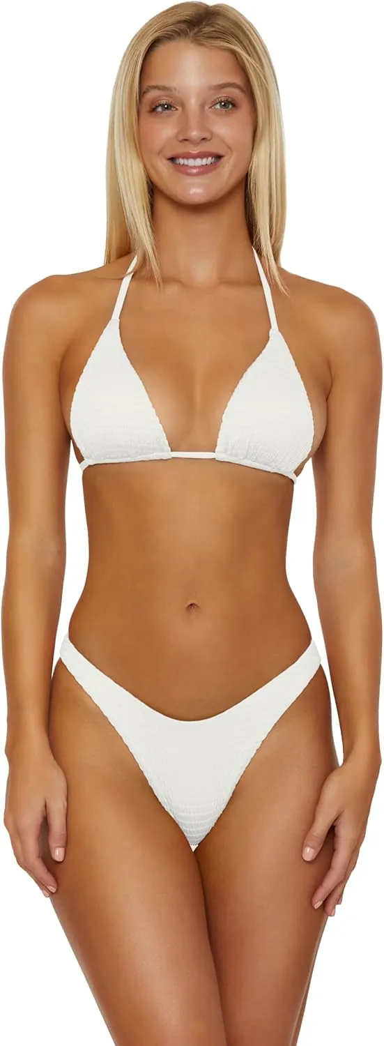 Women's Maza Triangle Bikini Top, Adjustable, Tie Back, Swimwear Separates