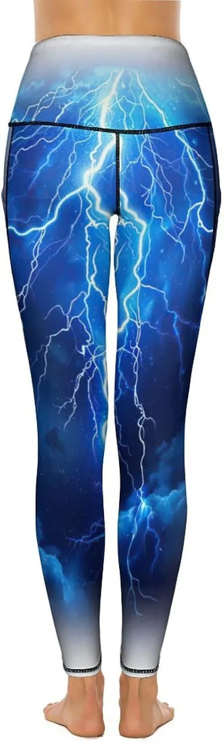 Women's Novelty High Waist Yoga Leggings Tummy Control Workout Running 4 Way Stretch Yoga Pants