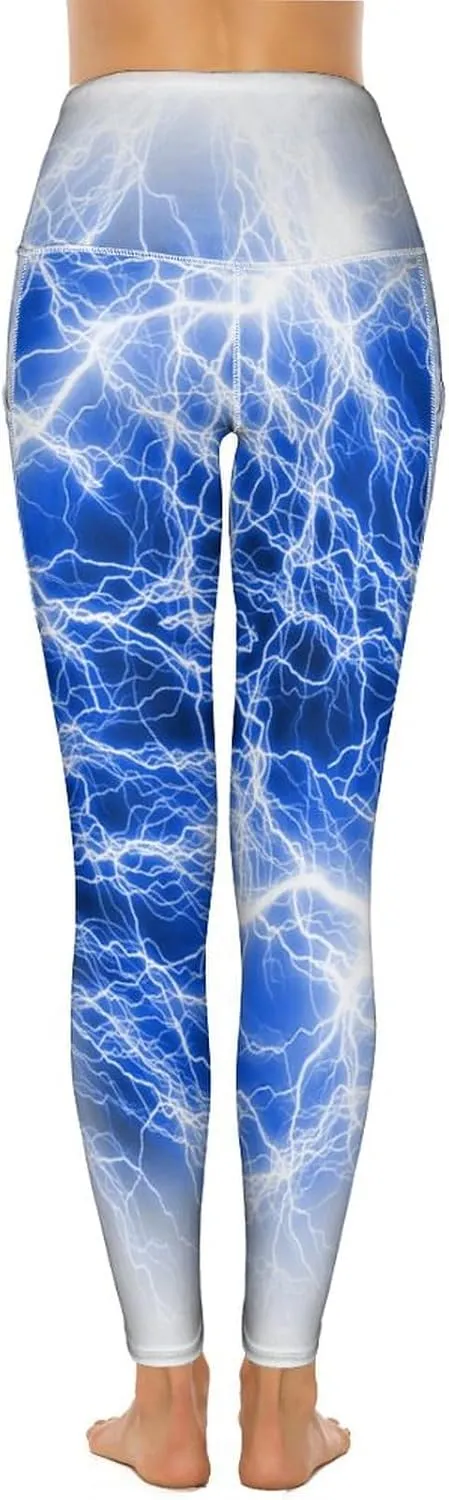 Women's Novelty High Waist Yoga Leggings Tummy Control Workout Running 4 Way Stretch Yoga Pants