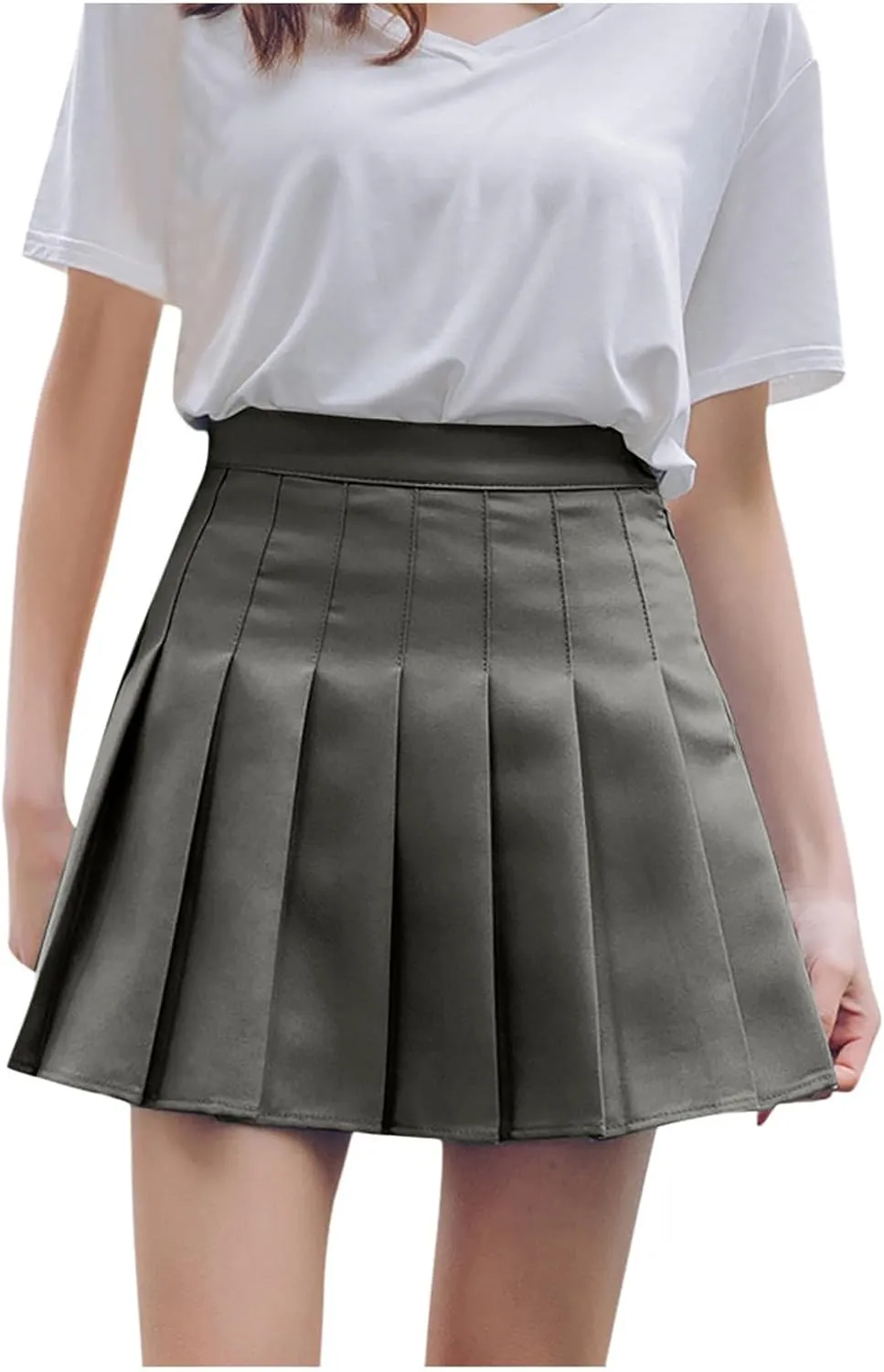 Women's Tennis Skirts Summer High Waist Tiered Athletic Skirts Golf Yoga